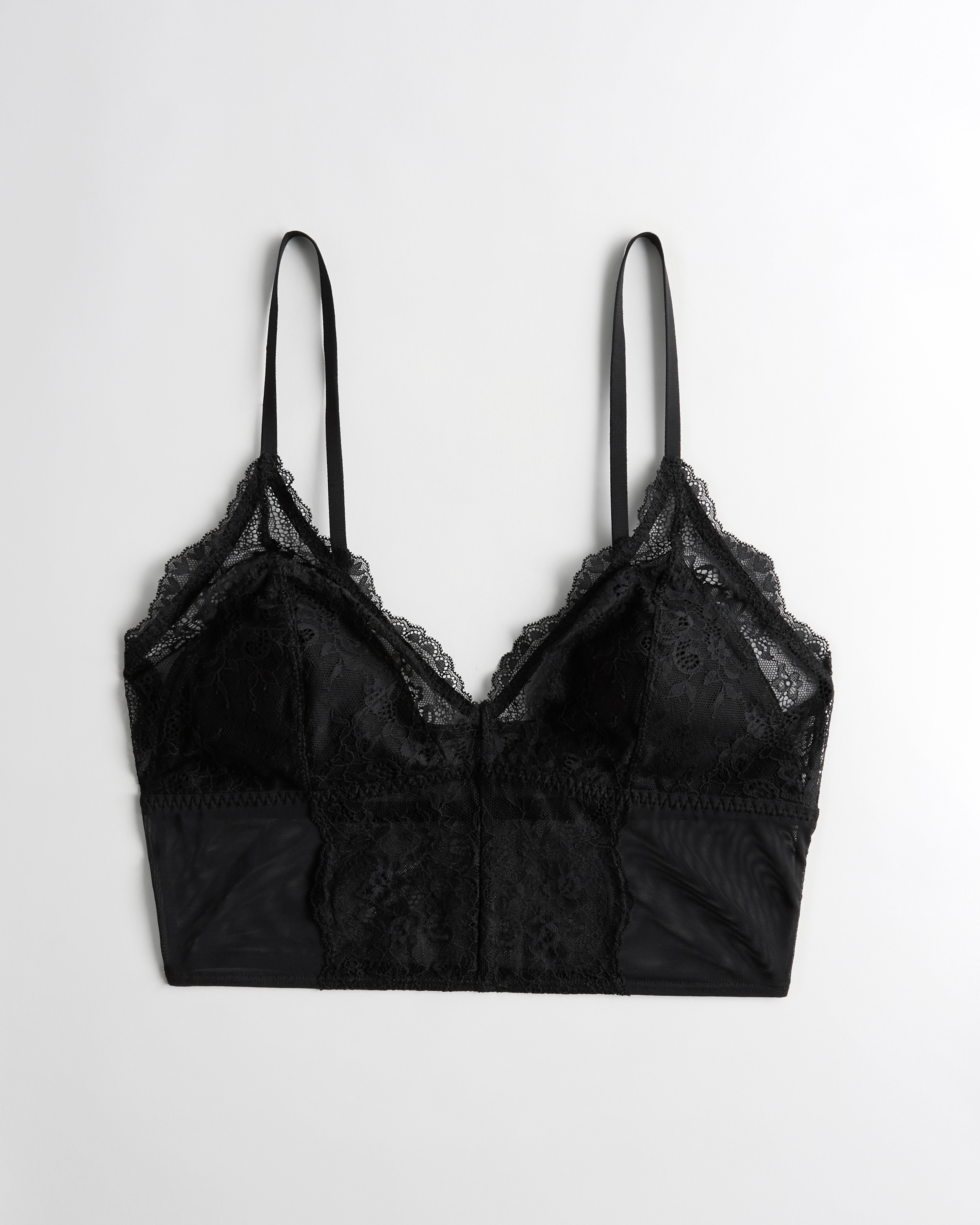 black triangle bralette top