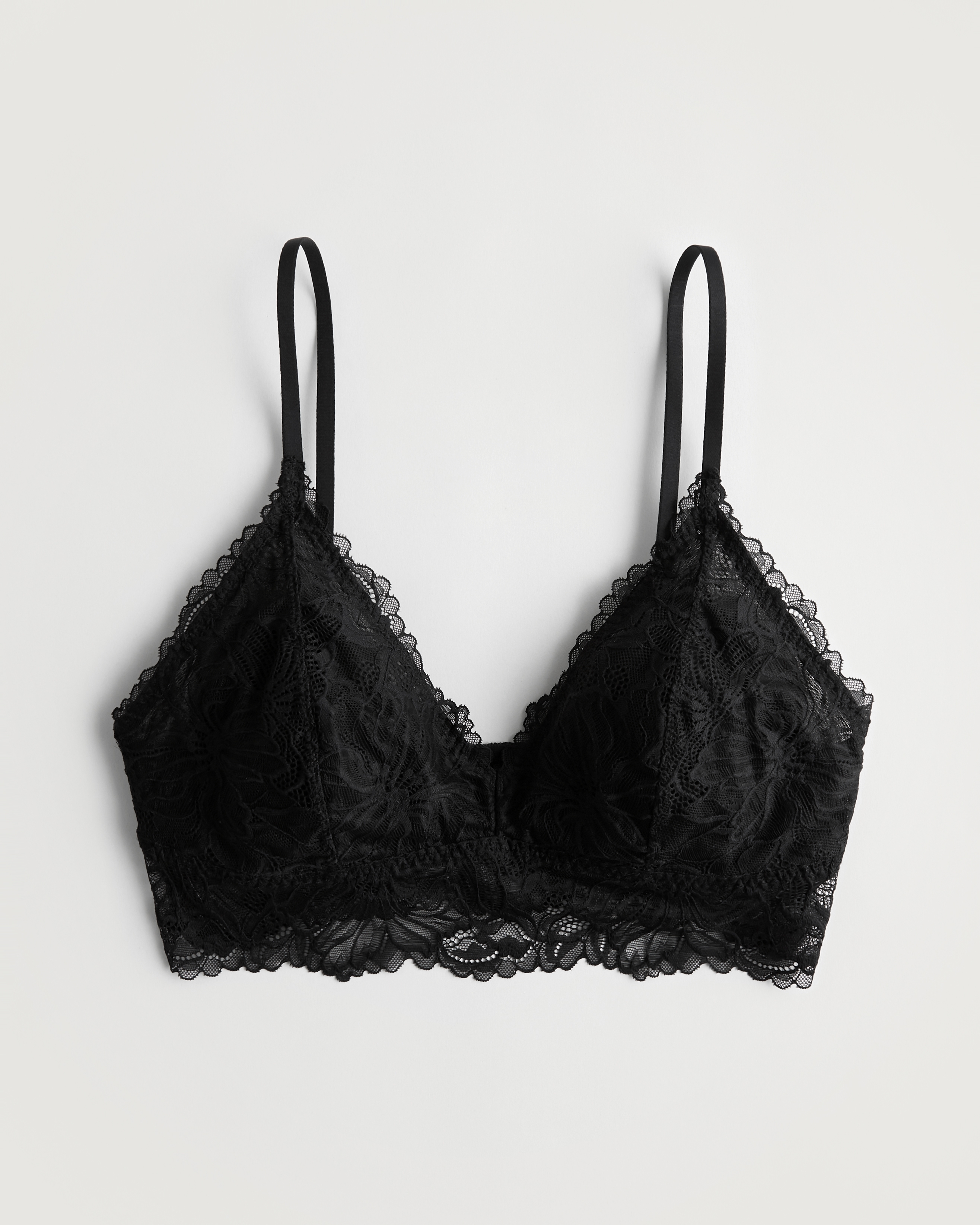 White Lace Triangle Bralette – Lani + Kei