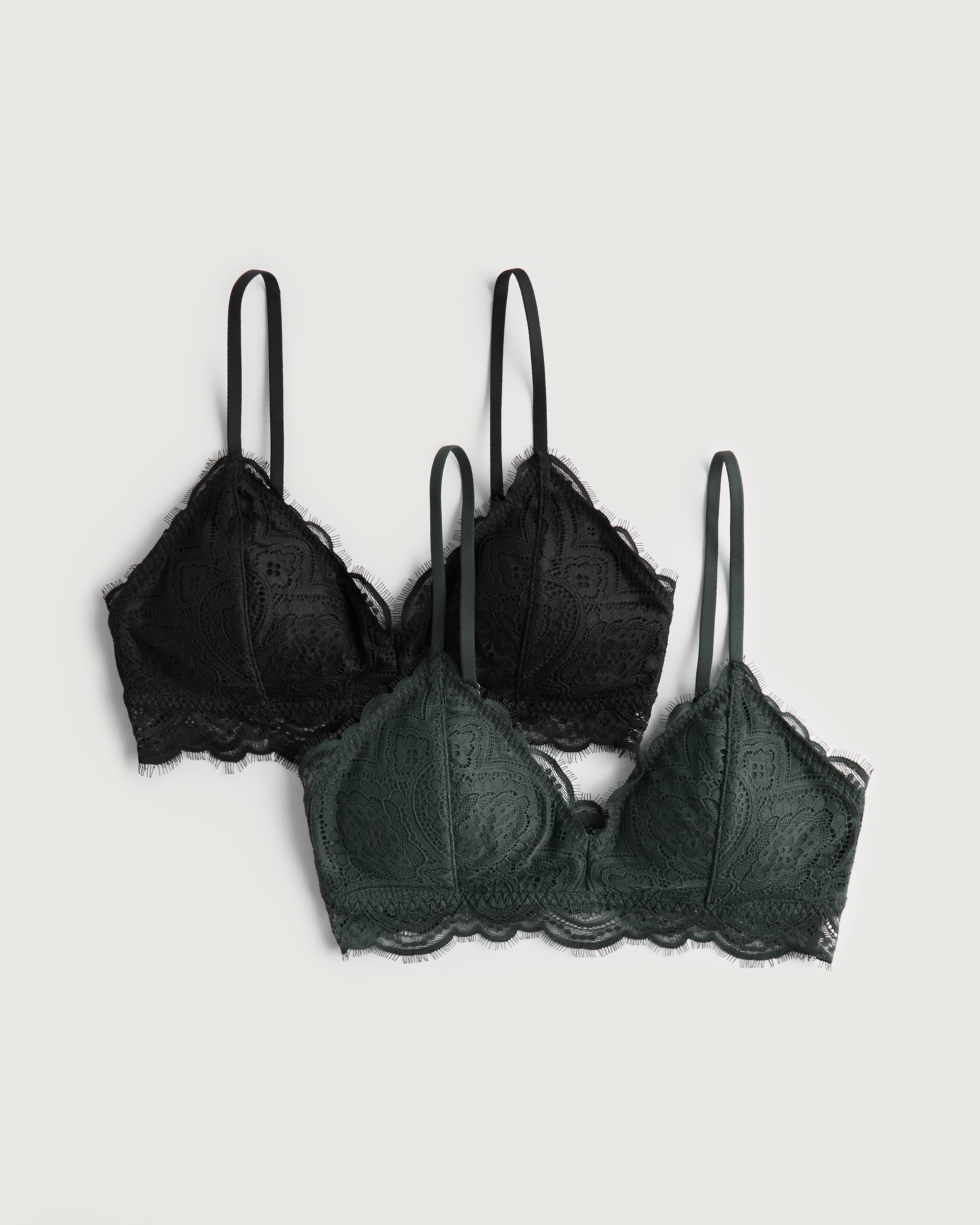 Hollister Gilly Hicks Lace Bralette 2-Pack