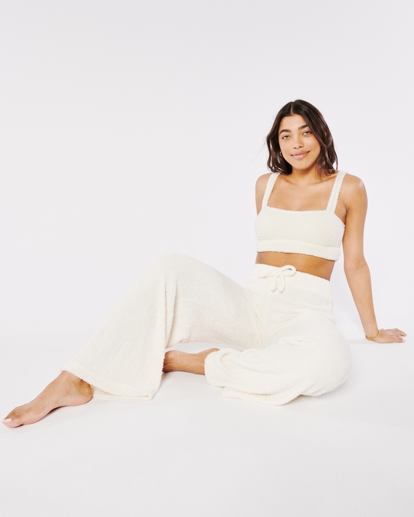 Gilly Hicks Boucle Lounge Bralette, White view 1