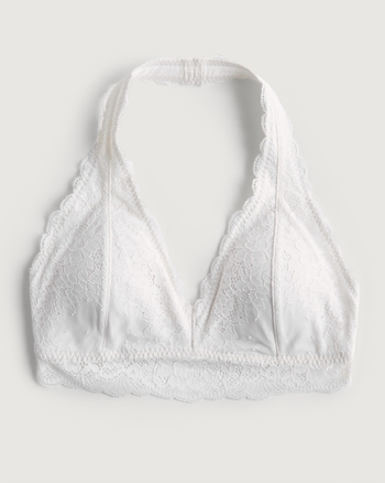 Women's Gilly Lace Halter Bralette | & Underwear HollisterCo.com