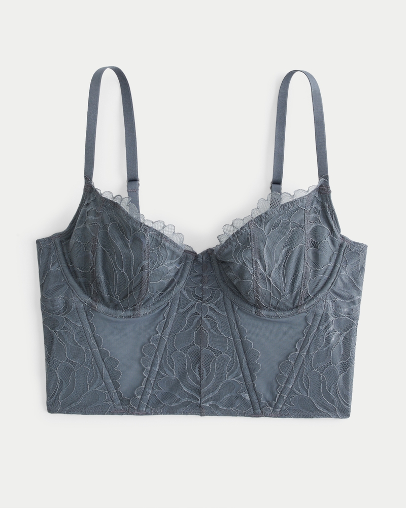 Gilly Hicks long line strappy back lace bralette