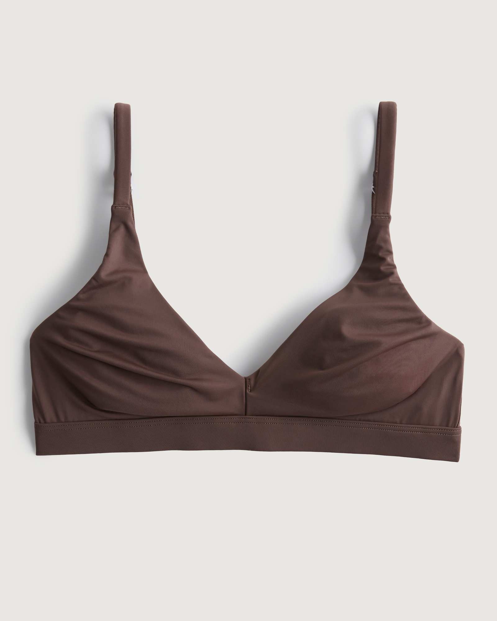 Cotton:On seamless triangle bralette in brown