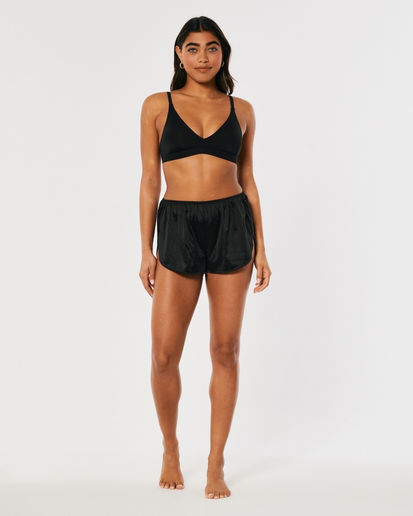 Gilly Hicks Go co-ord cross sports bra in black