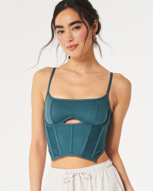 Gilly Hicks Bustier, Teal