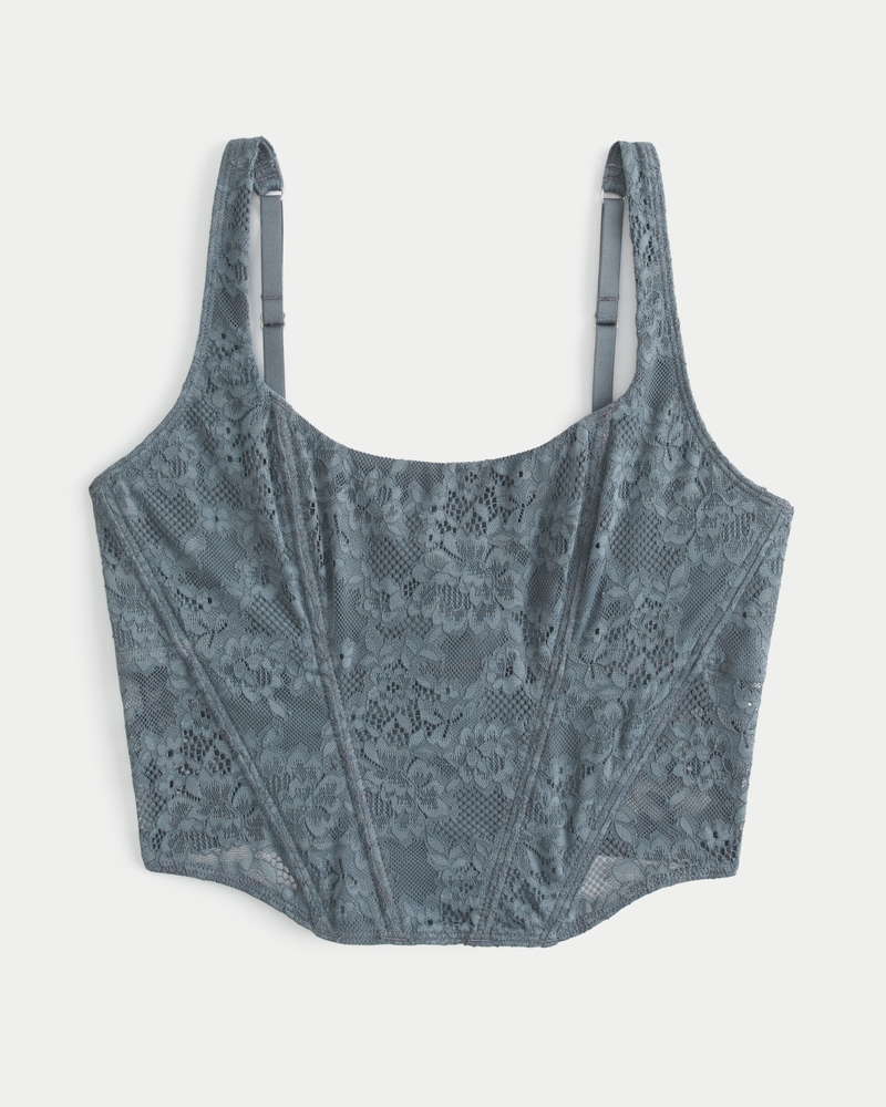 Hollister, Intimates & Sleepwear, Hollister Gilly Hicks Black Lace High  Neck Bralette