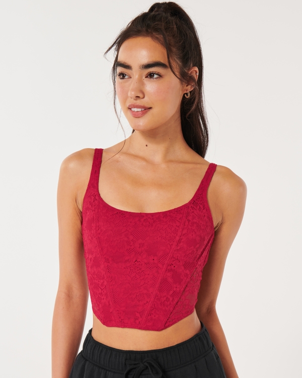 Red Affect Corset Top