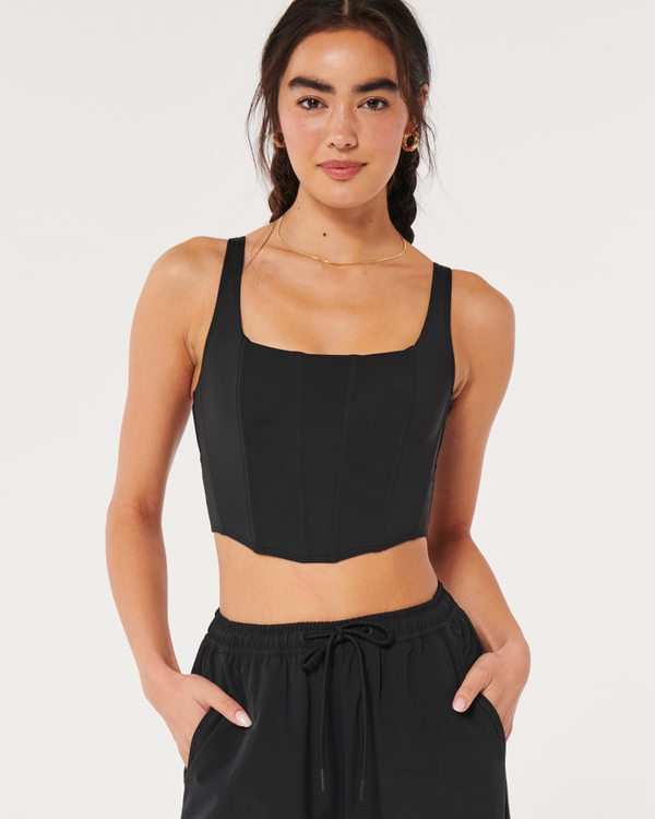 Black tube top outlet hollister