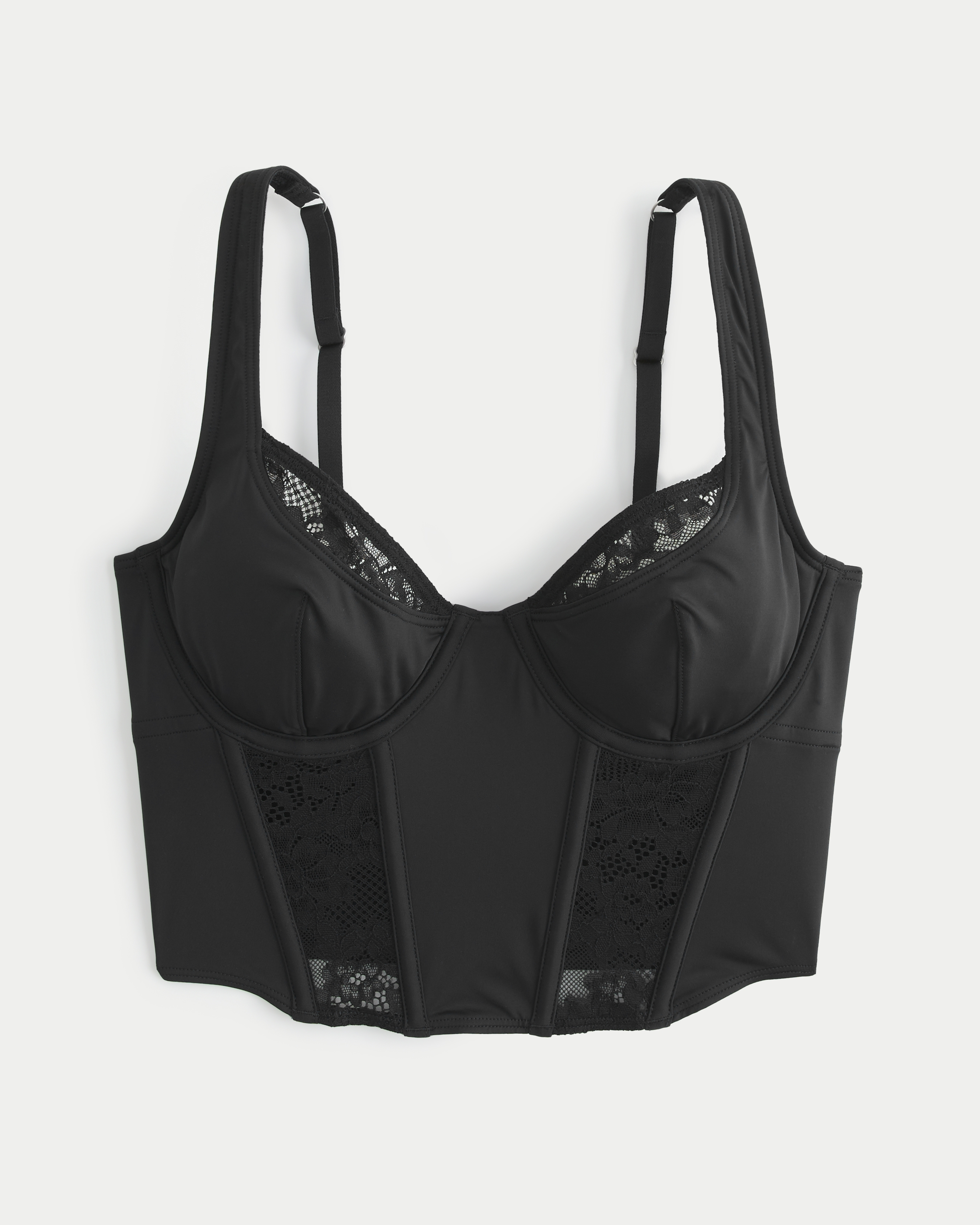 Hollister Gilly Hicks Micro-Modal + Lace Bustier