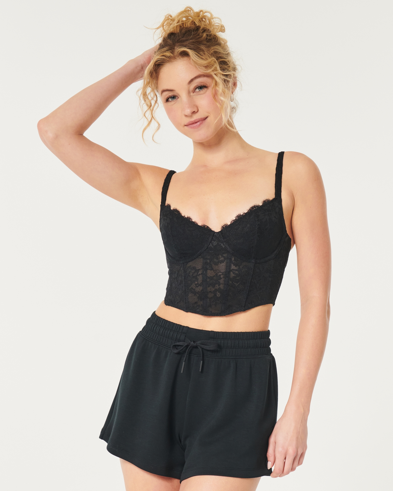 Hollister Hollister Gilly Hicks Micro & Lace Bustier 34.95