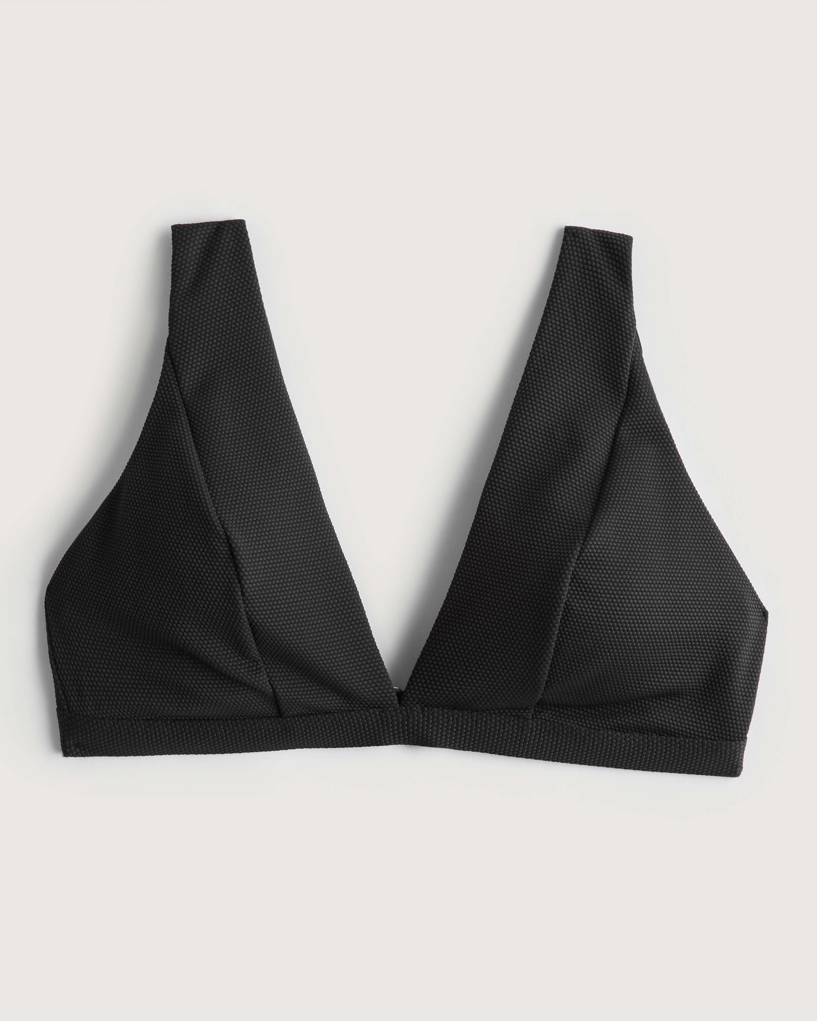 Gilly Hicks + Seamless Triangle Bralet In Black