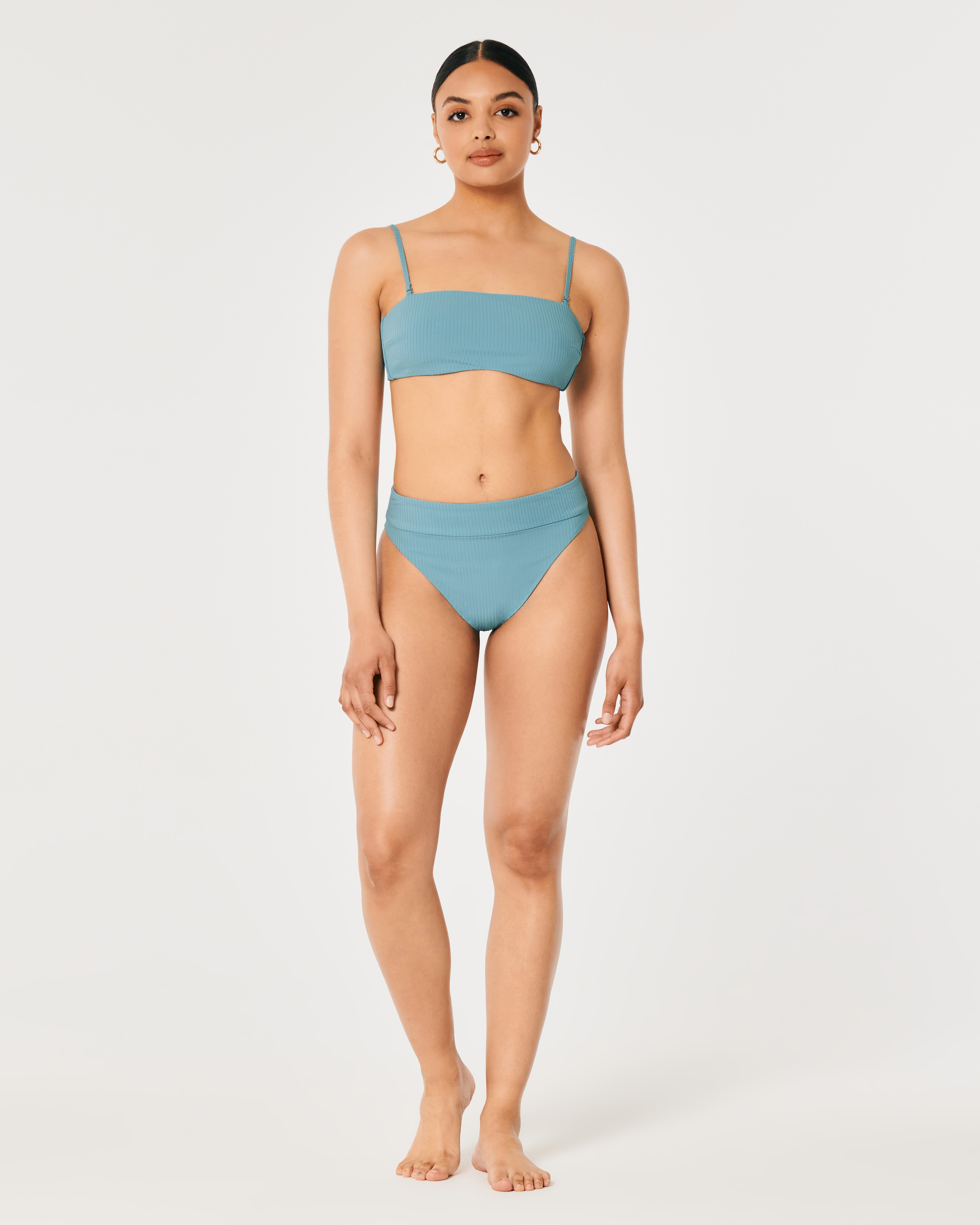 Bandeau cheap bikini hollister