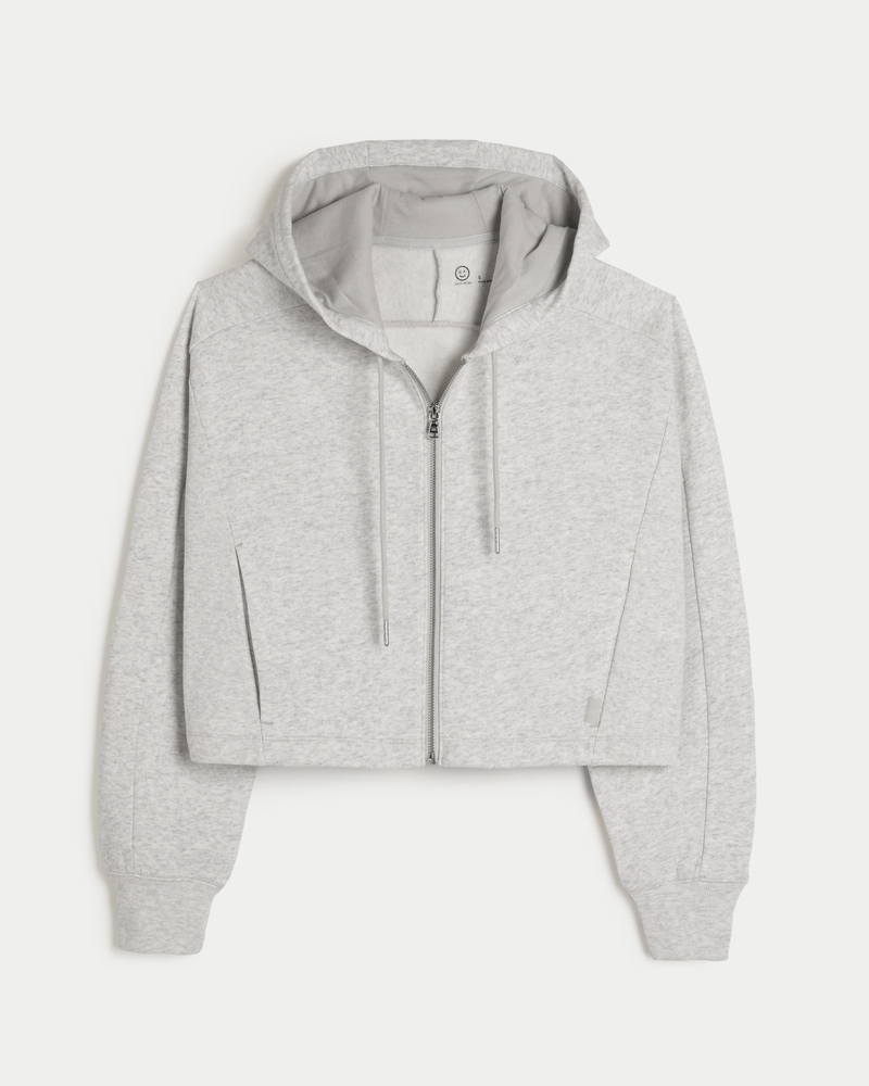 Hollister shop crop hoodie