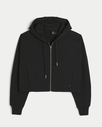 Hollister hot sale cropped hoodies