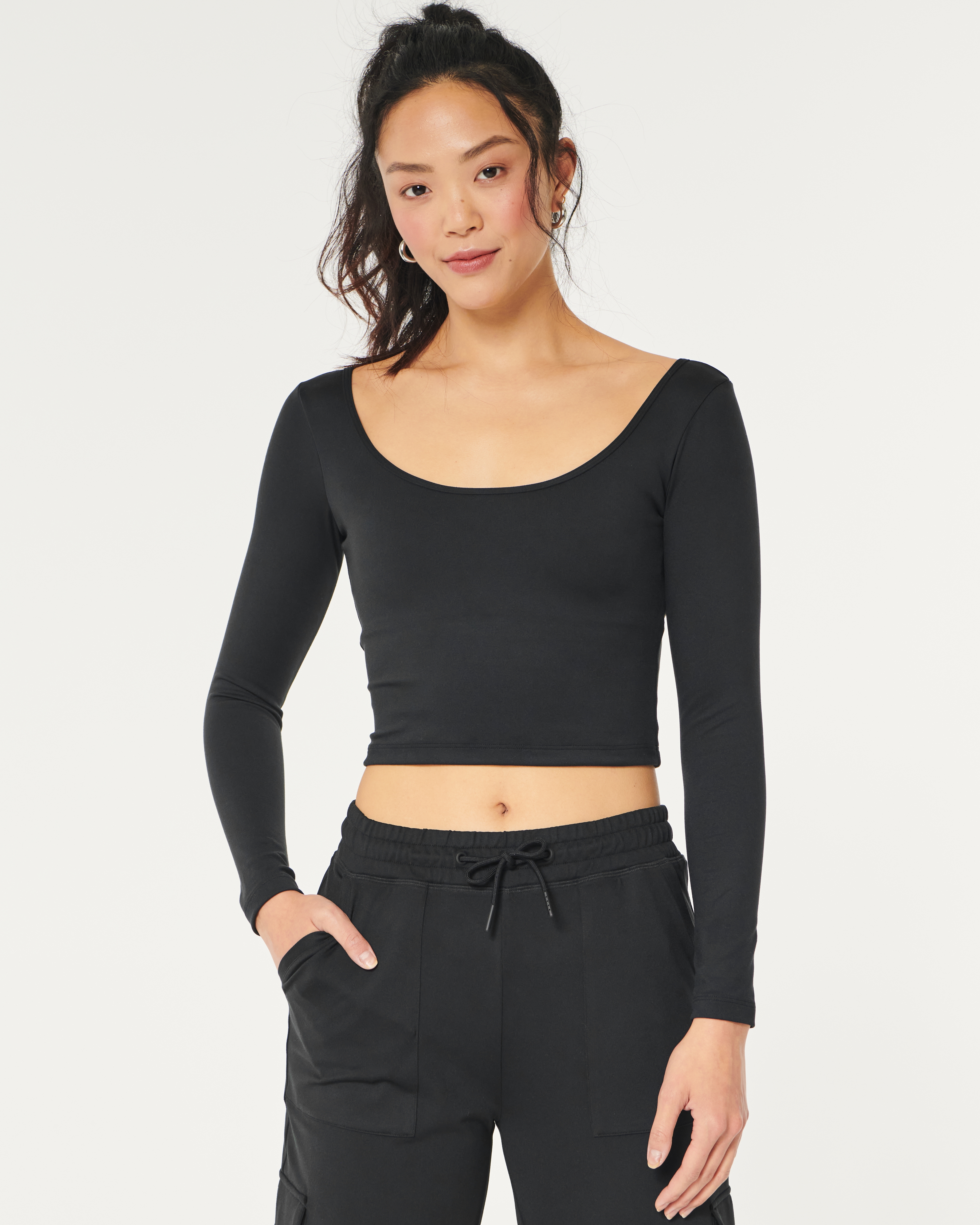 Gilly Hicks Active Recharge Long-Sleeve Top