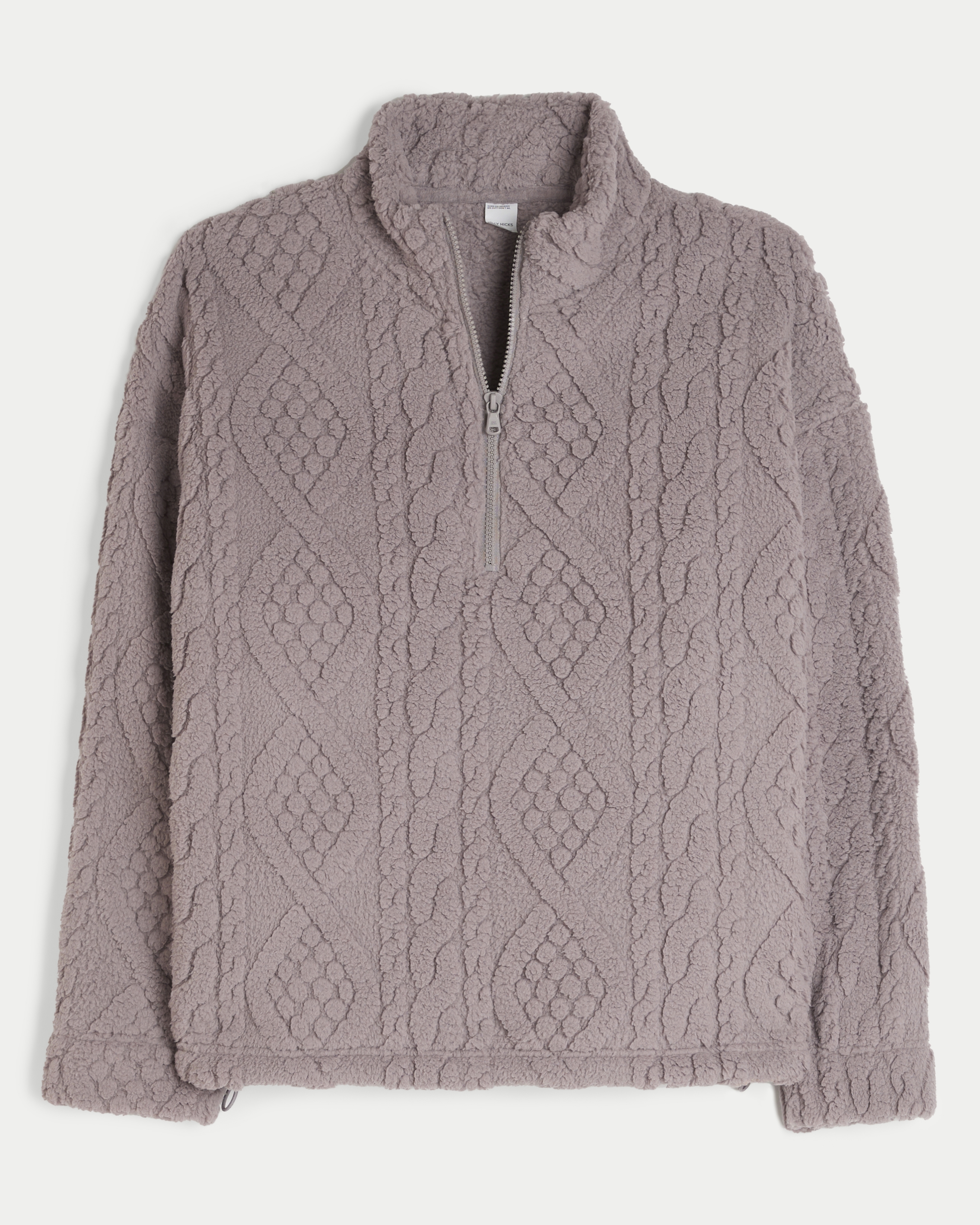 Hollister Hollister Gilly Hicks Cozy Quarter-Zip Sweatshirt
