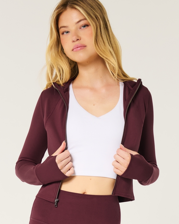 Women s Cropped Hoodies Cropped Hoodies for Teens Hollister Co