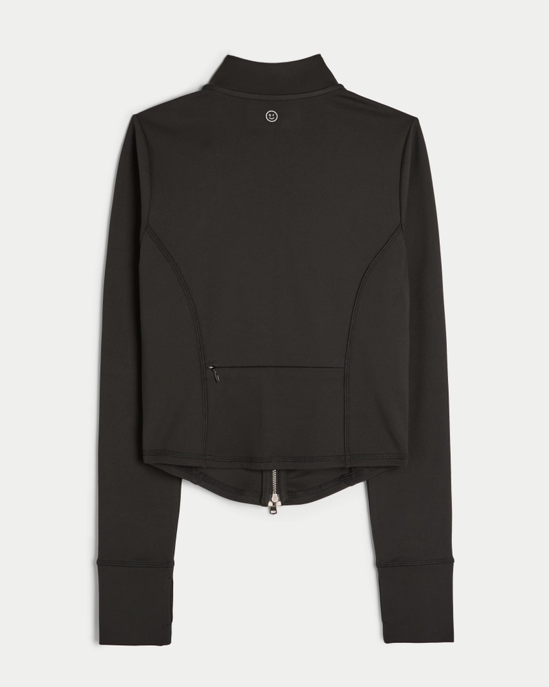 Gilly Hicks Active Recharge 2-Way Zip-Up Jacket