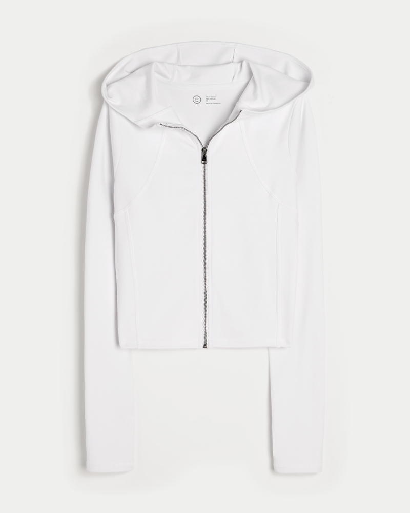Gilly Hicks Active Recharge Zip-Up Hoodie