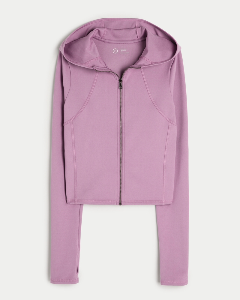 Gilly Hicks Active Recharge Zip-Up Hoodie