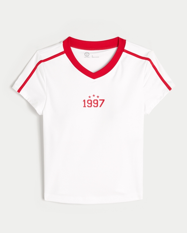 Gilly Hicks Active Graphic Baby Tee