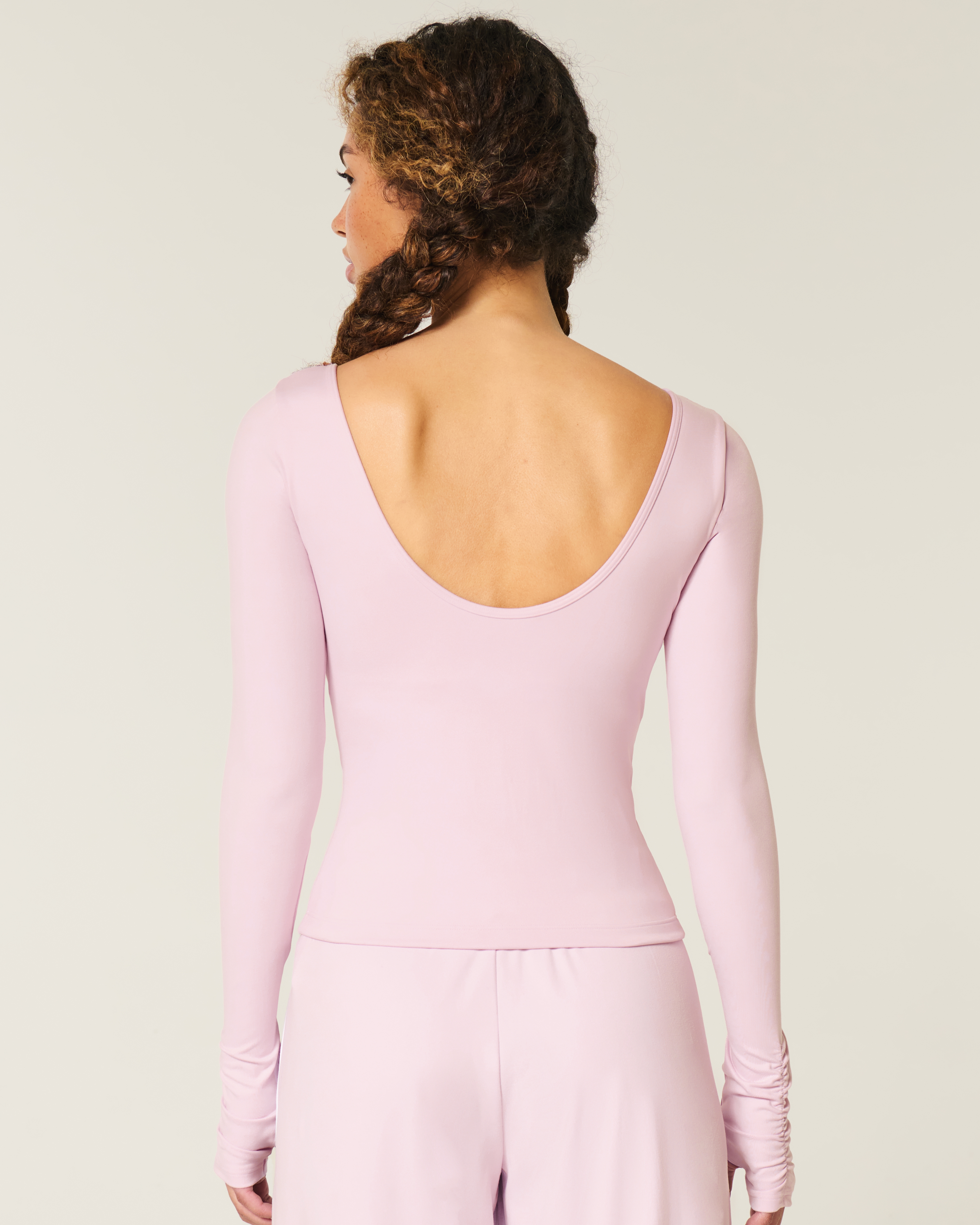 Gilly Hicks Active Recharge Cinch Sweetheart Top