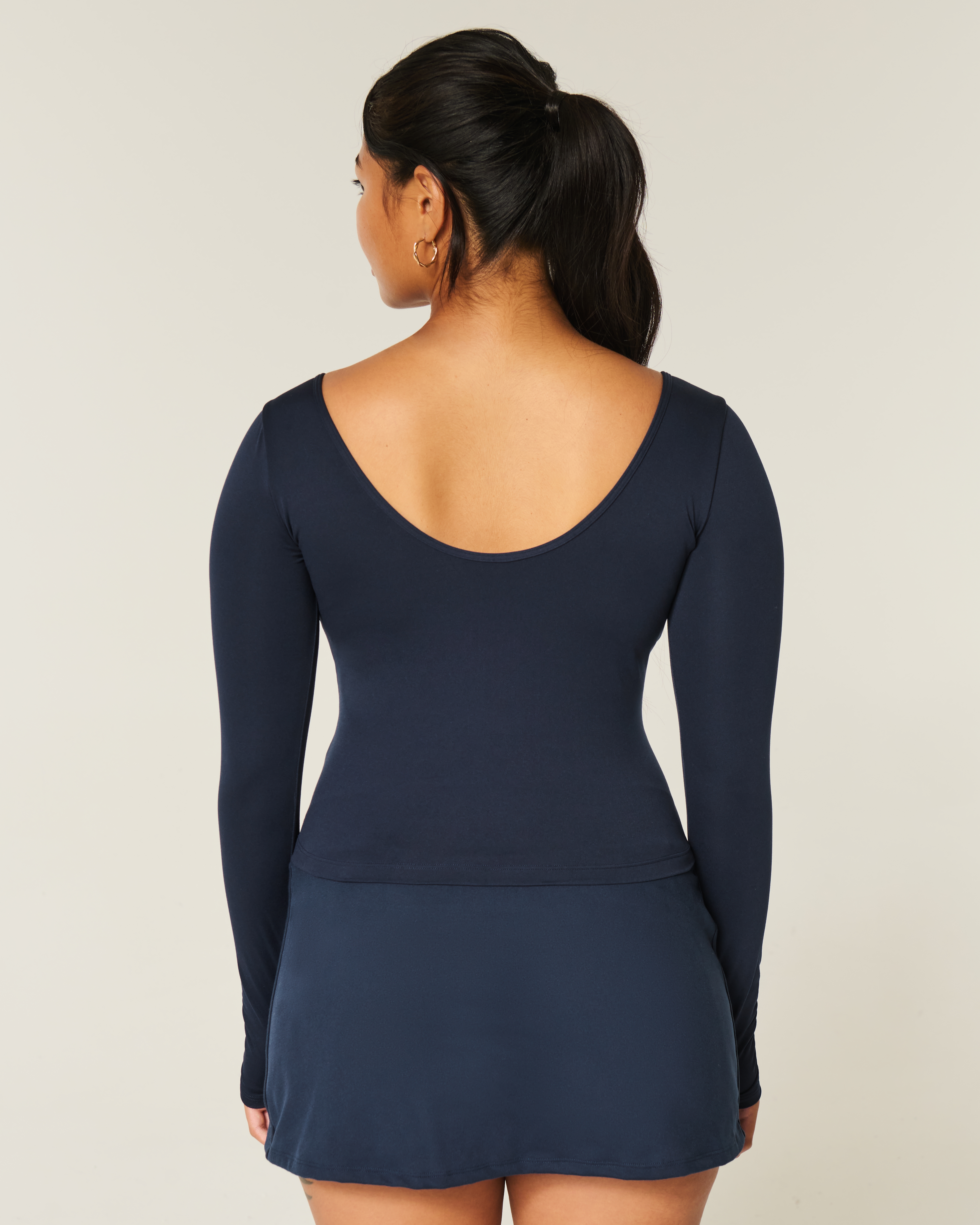 Gilly Hicks Active Recharge Cinch Sweetheart Top