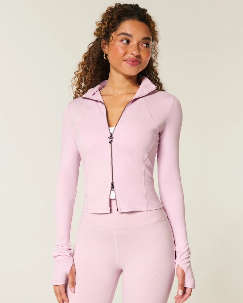 Gilly Hicks Active Recharge Zip-Up Jacket