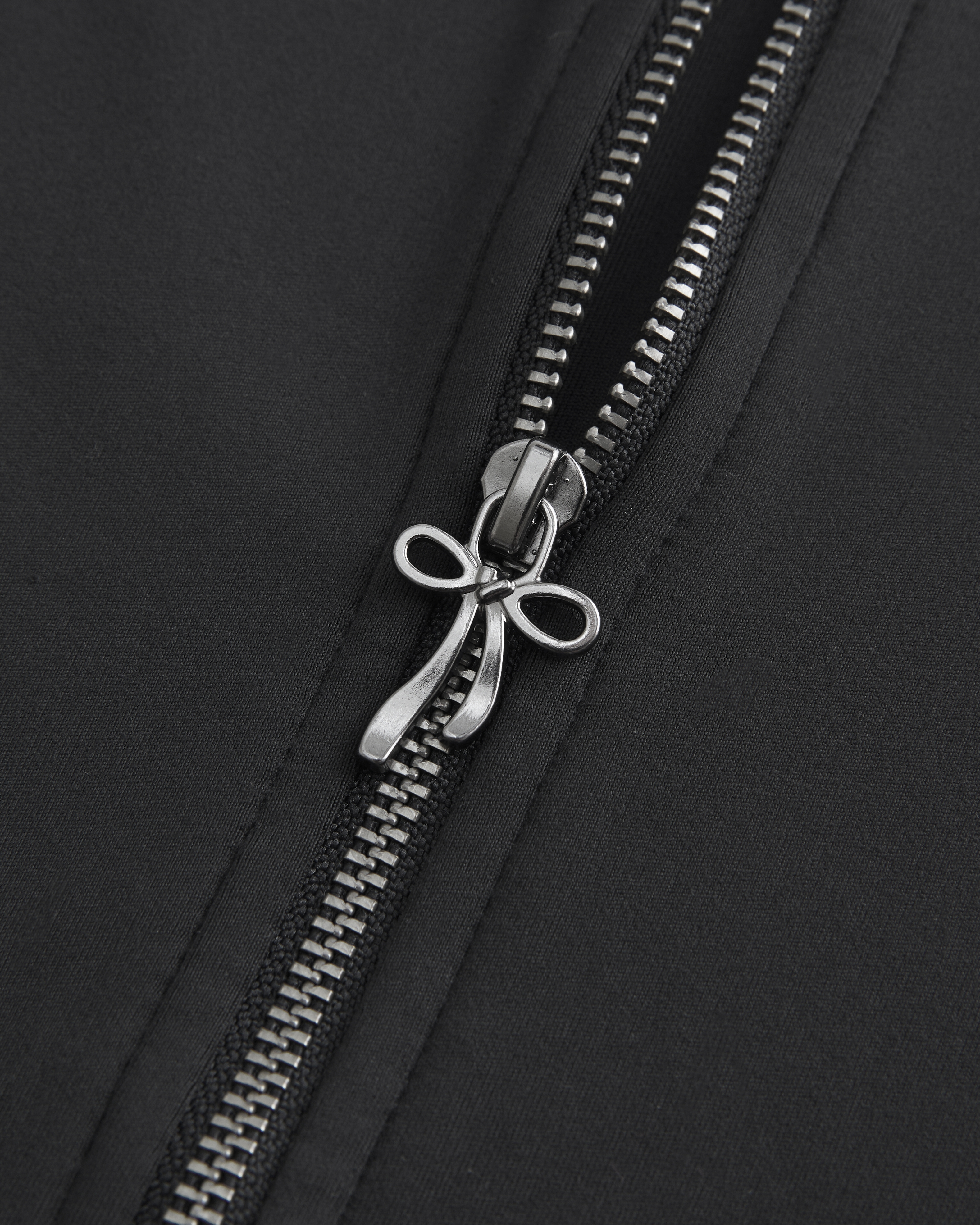 Gilly Hicks Active Recharge Bow Double Zip Jacket