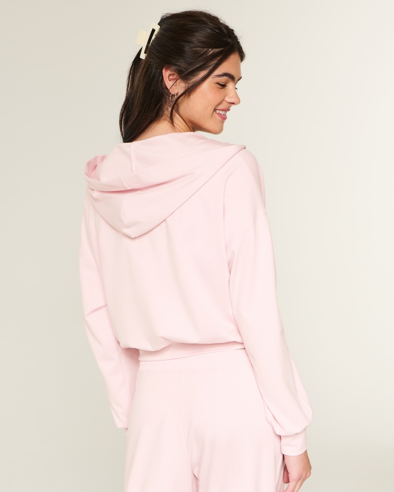 Gilly Hicks Active Recharge Easy Zip-Up Hoodie