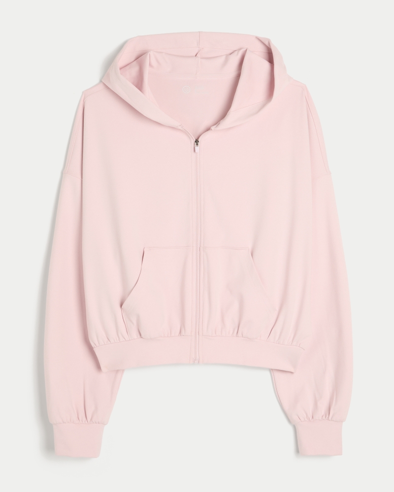 Gilly Hicks Active Recharge Easy Zip-Up Hoodie