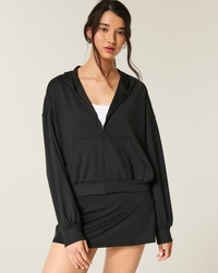 Gilly Hicks Active Recharge Easy Zip-Up Hoodie