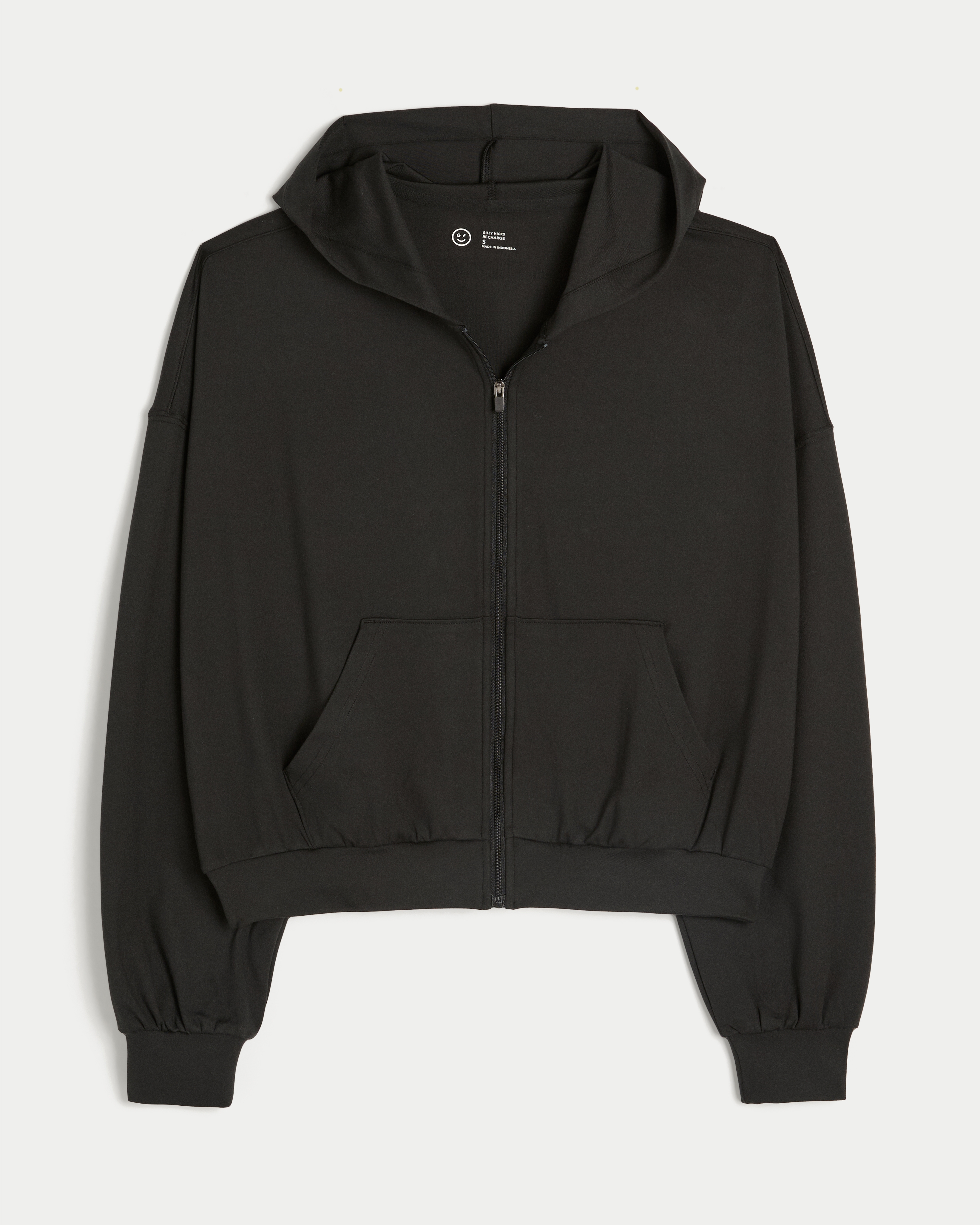Gilly Hicks Active Recharge Easy Zip-Up Hoodie