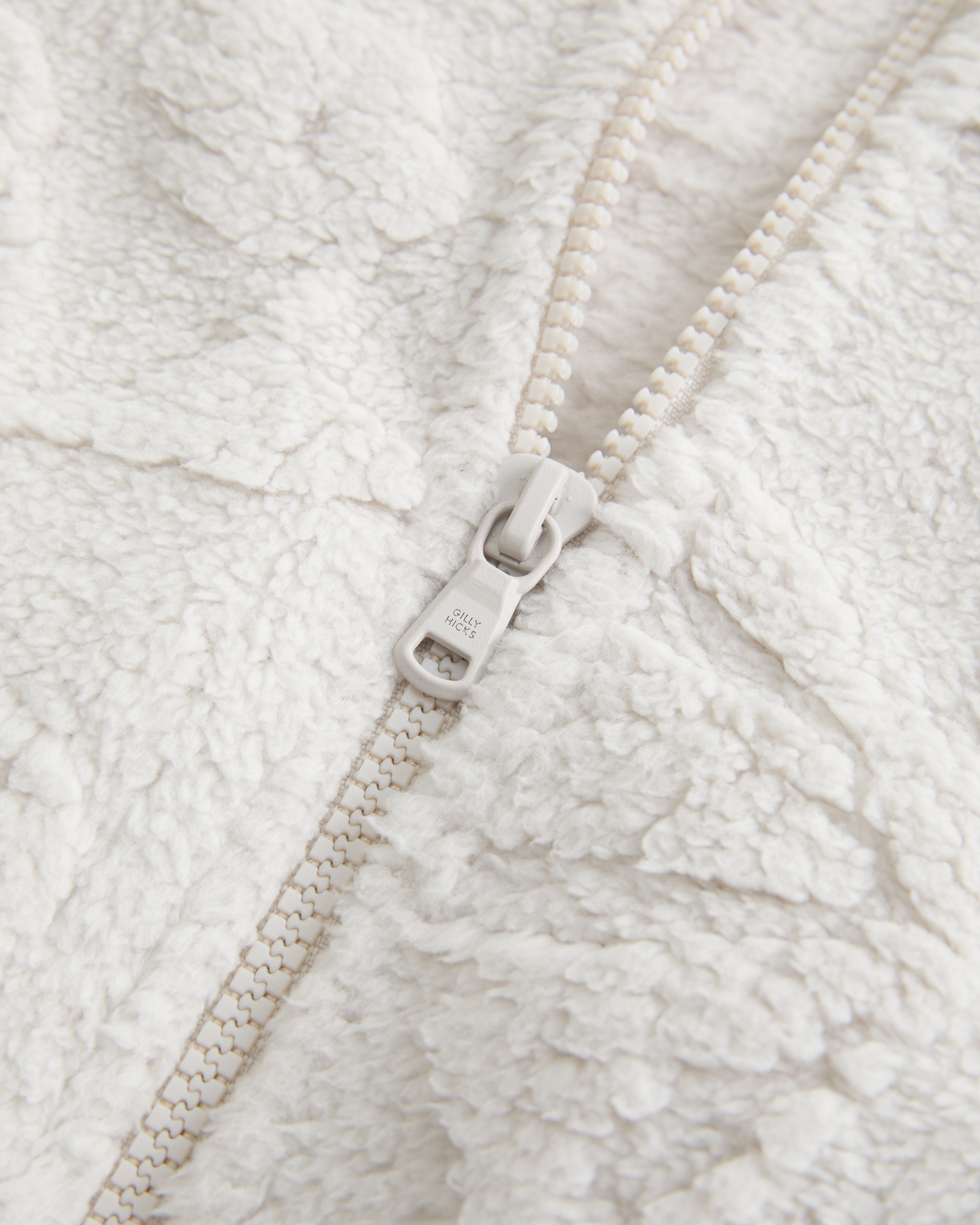Gilly Hicks Sherpa Zip-up Sweatshirt