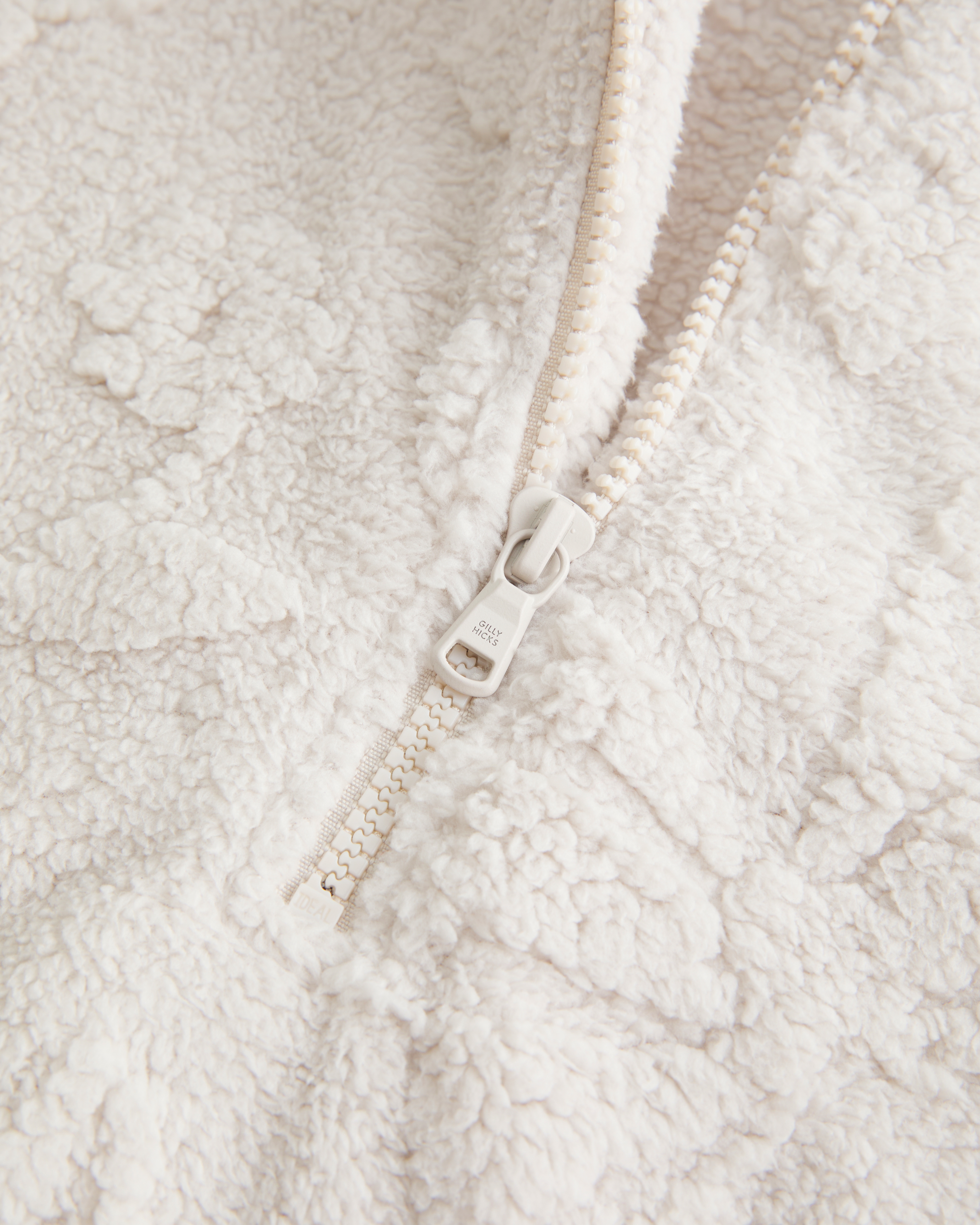 Gilly Hicks Sherpa Quarter-zip Sweatshirt