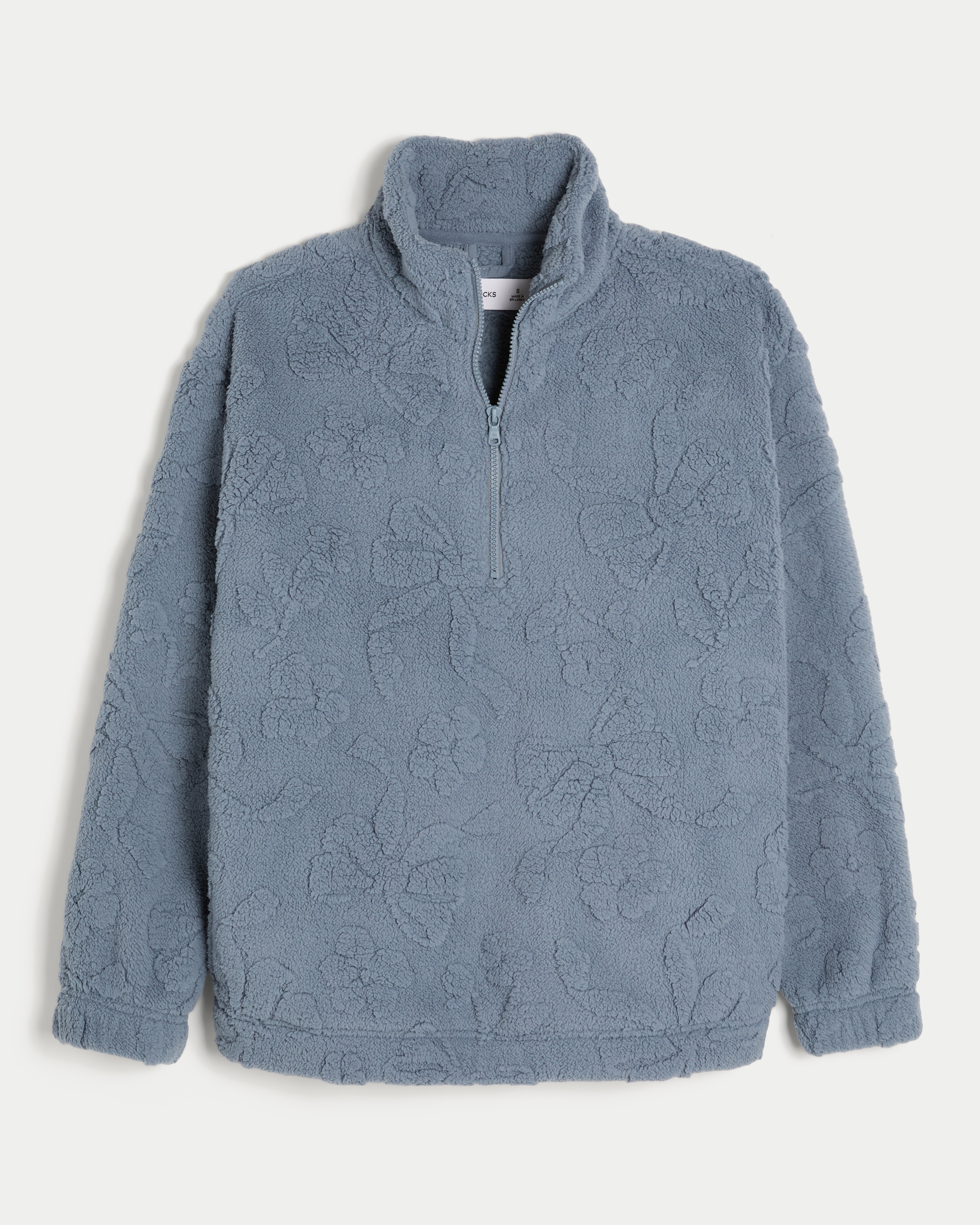 Gilly Hicks Sherpa Quarter-Zip Sweatshirt