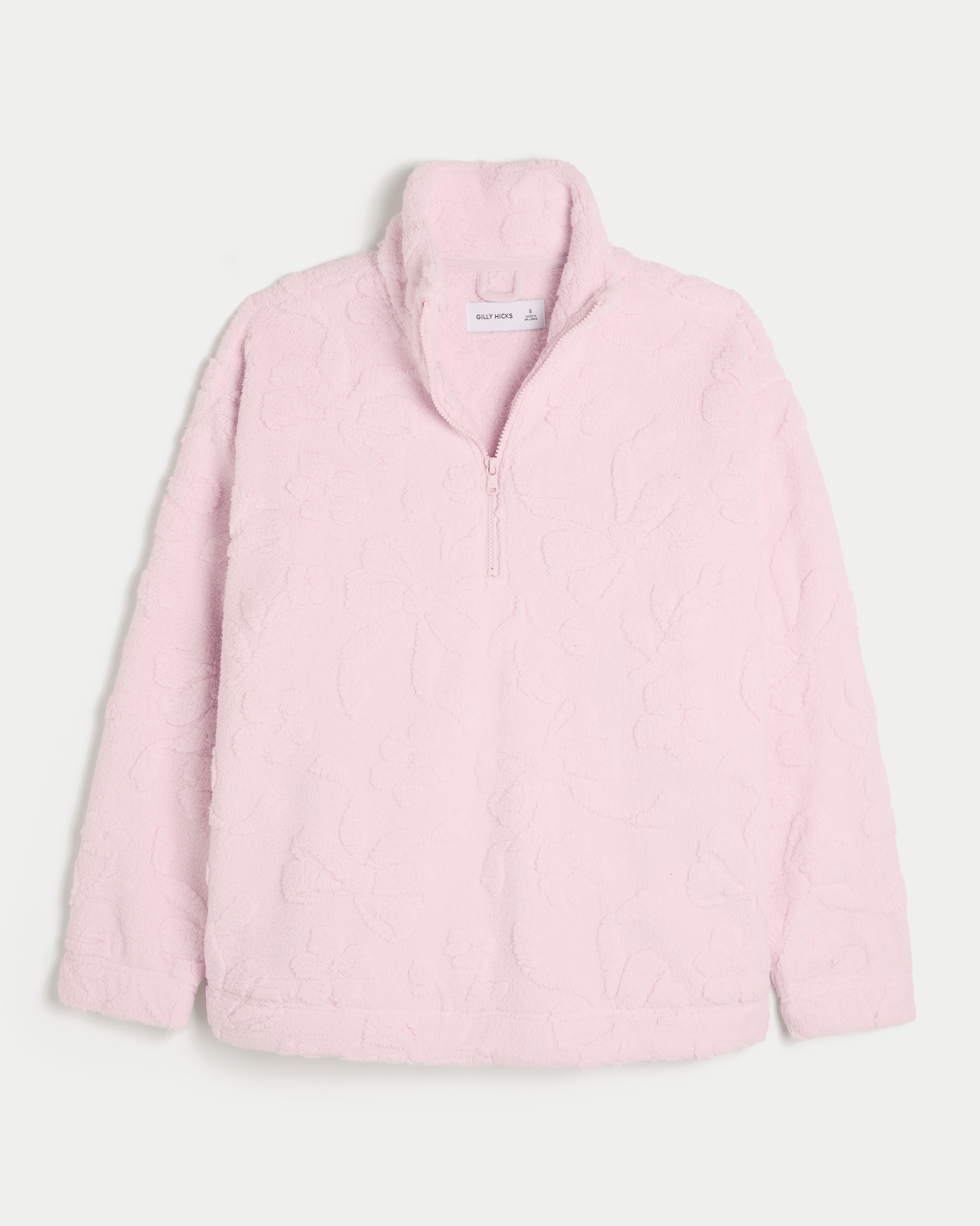 Gilly Hicks Sherpa Quarter-zip Sweatshirt