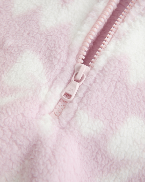 Gilly Hicks Sherpa Quarter-Zip Sweatshirt