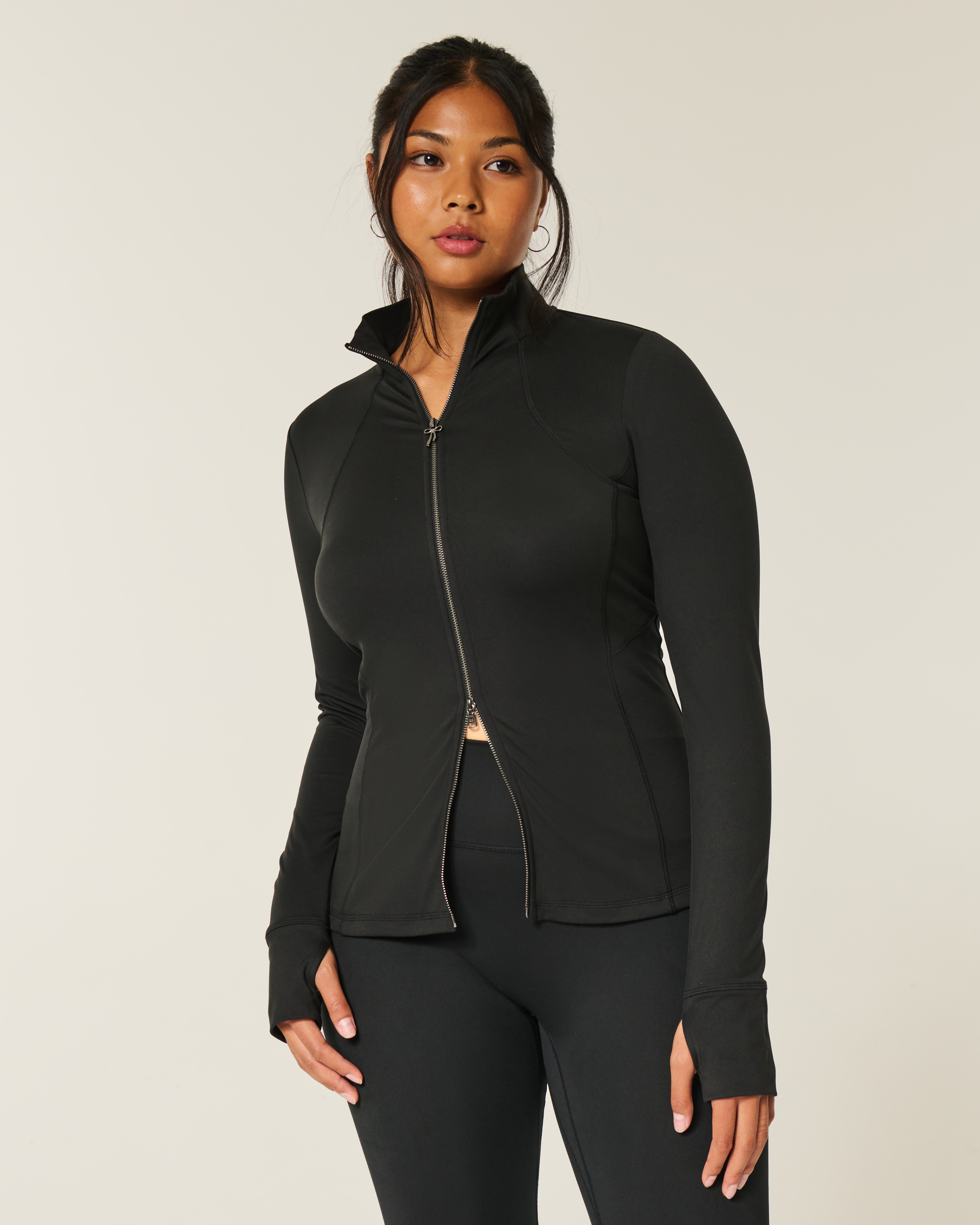 Gilly Hicks Active Recharge Slim & Snatched Full-Zip