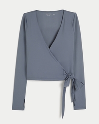 Gilly Hicks Active Recharge Bow Double Zip Jacket