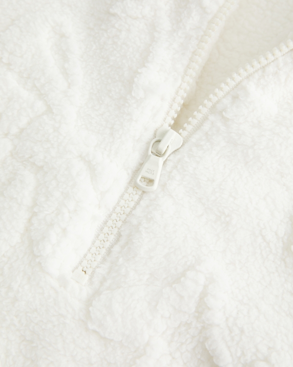 Gilly Hicks Sherpa Quarter-Zip Sweatshirt