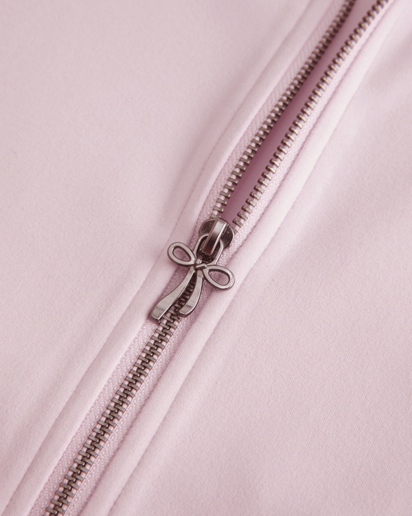 Gilly Hicks Active Recharge Side-Tie Zip-Up Jacket