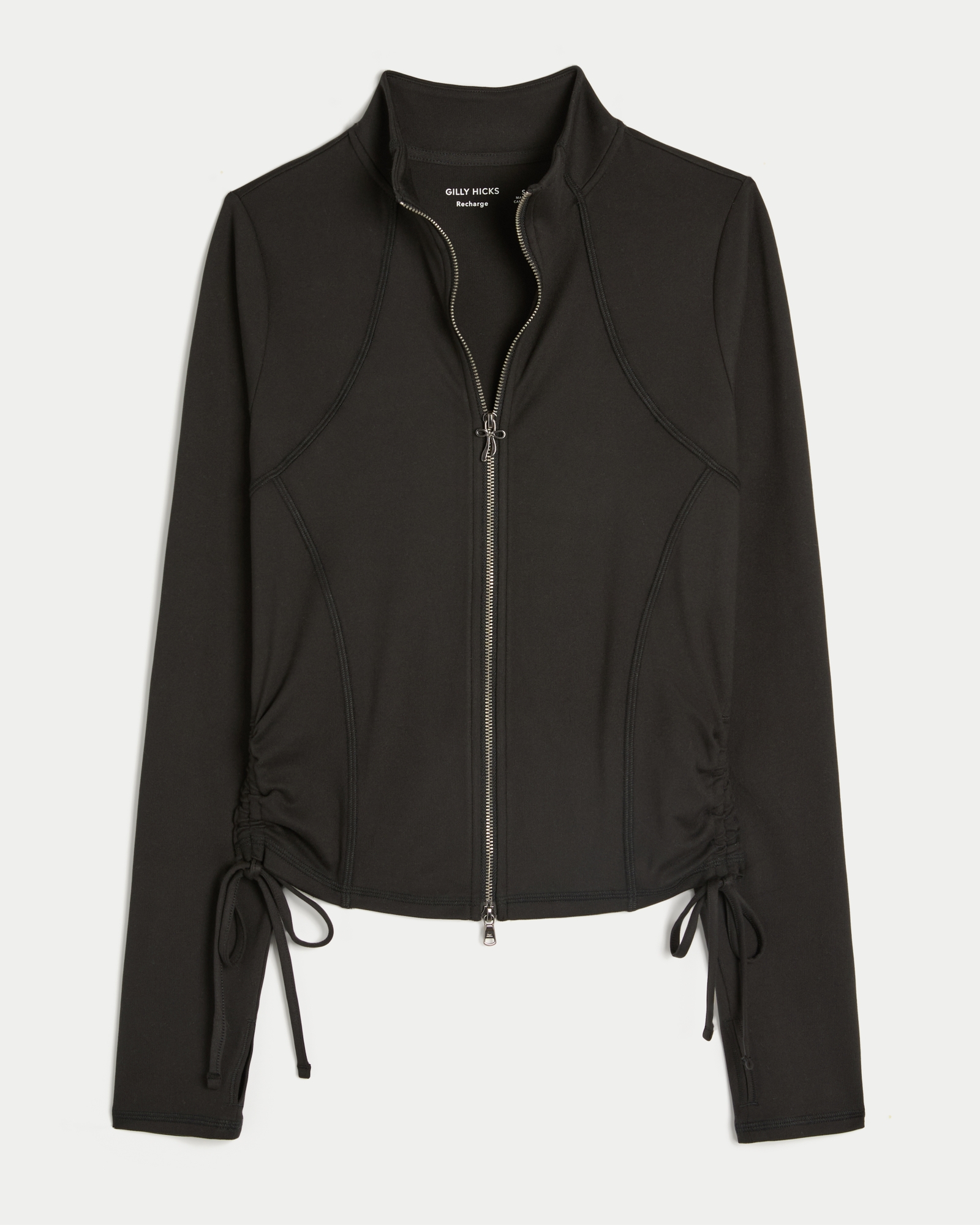 Women's Gilly Hicks Active Recharge Side-Tie Zip-Up Jacket