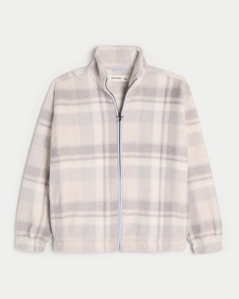 Gilly Hicks Cozy Zip-Up Sweatshirt