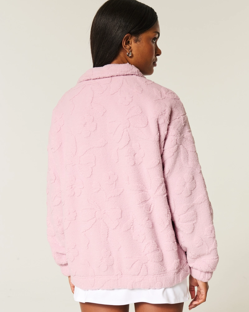 Gilly Hicks Cozy Zip-Up Sweatshirt