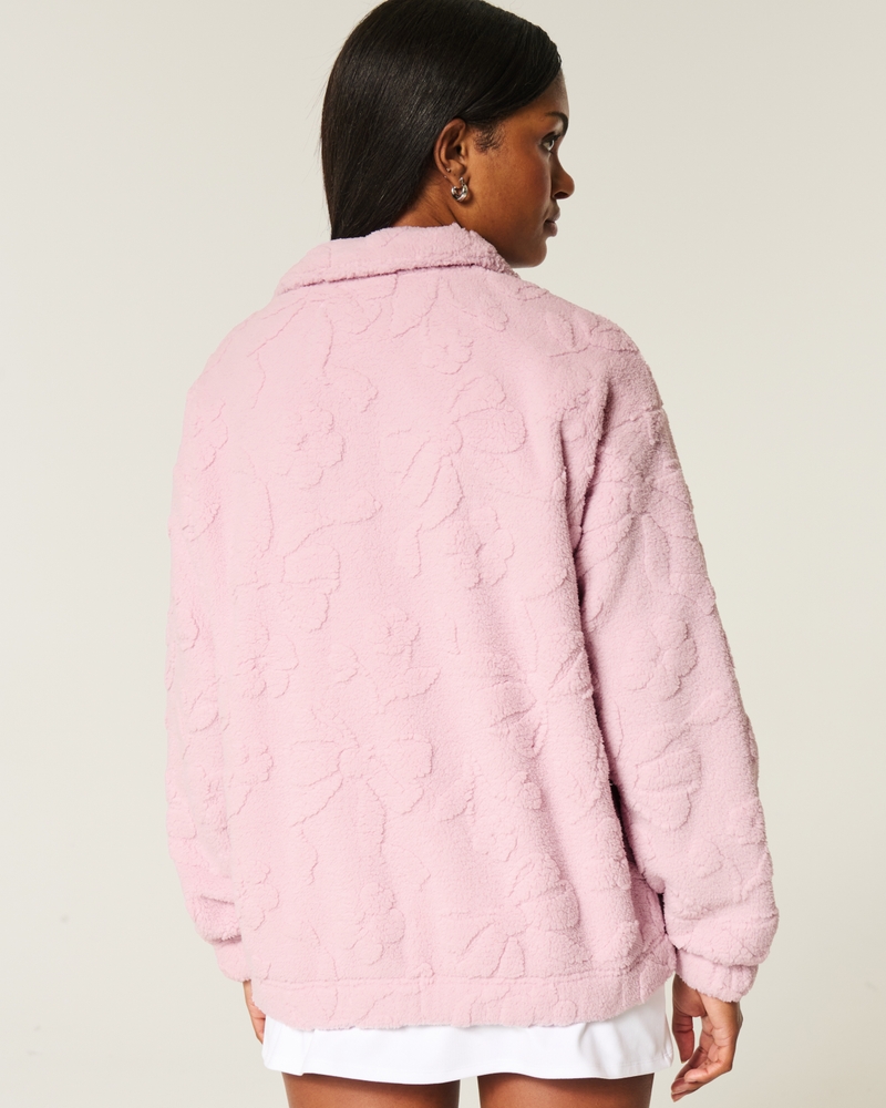 Gilly Hicks Cozy Zip-Up Sweatshirt