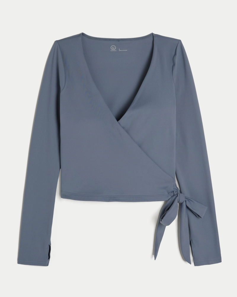 Gilly Hicks Active Wrap Top