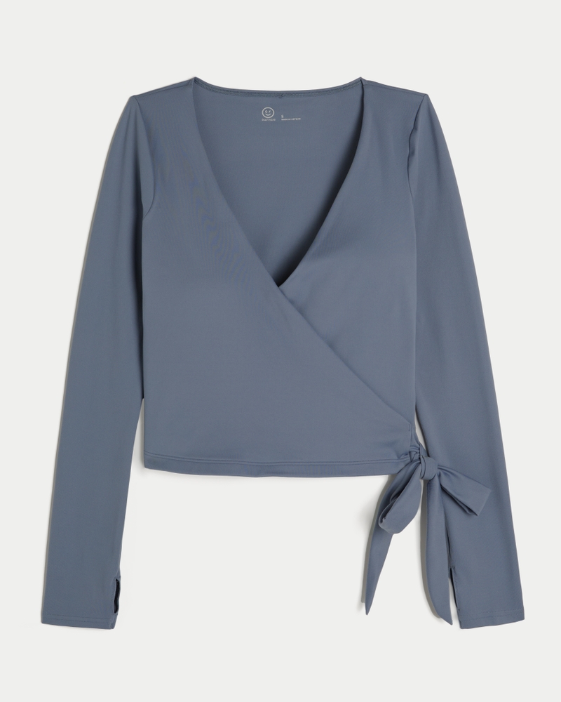 Gilly Hicks Active Wrap Top