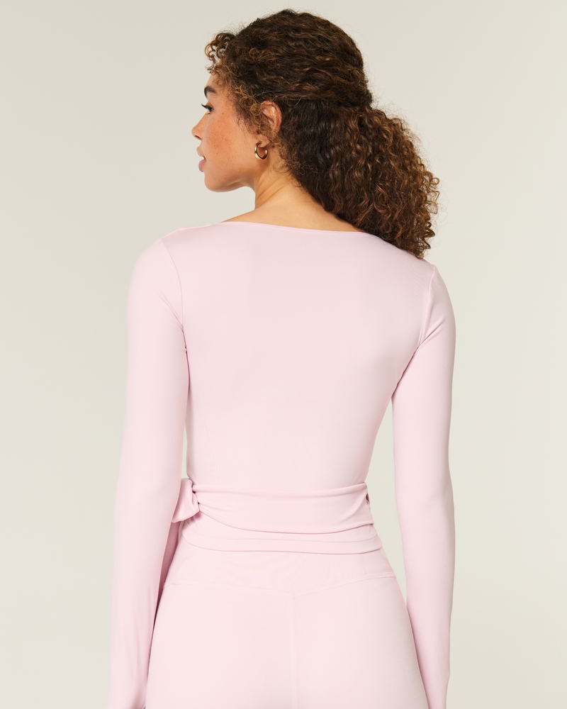Gilly Hicks Active Wrap Top