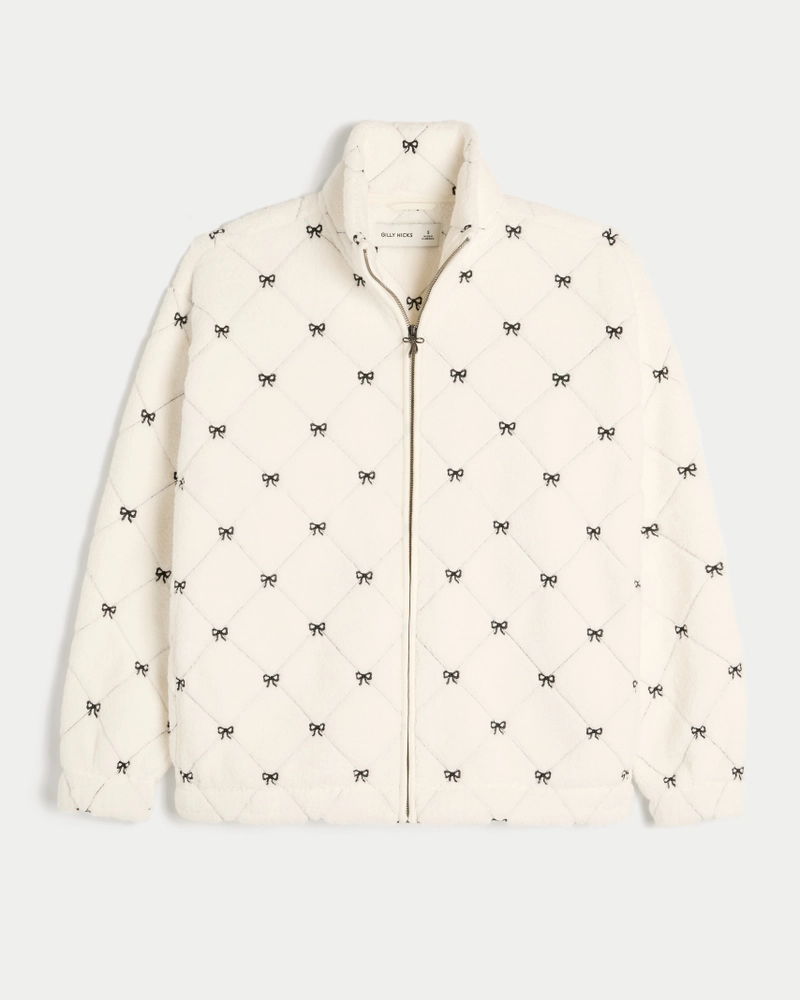 Gilly Hicks Cozy Zip-Up Sweatshirt